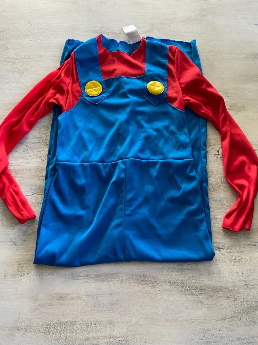 Disguise Mario Costume - Red & Blue